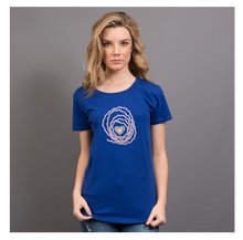 Load image into Gallery viewer, Love Swirls Ladies Cotton T-Shirt short sleeve