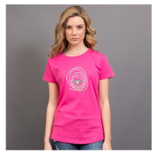 Load image into Gallery viewer, Love Swirls Ladies Cotton T-Shirt short sleeve
