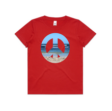 Load image into Gallery viewer, Love the Beach Youth Short Sleeve Cotton T-Shirt
